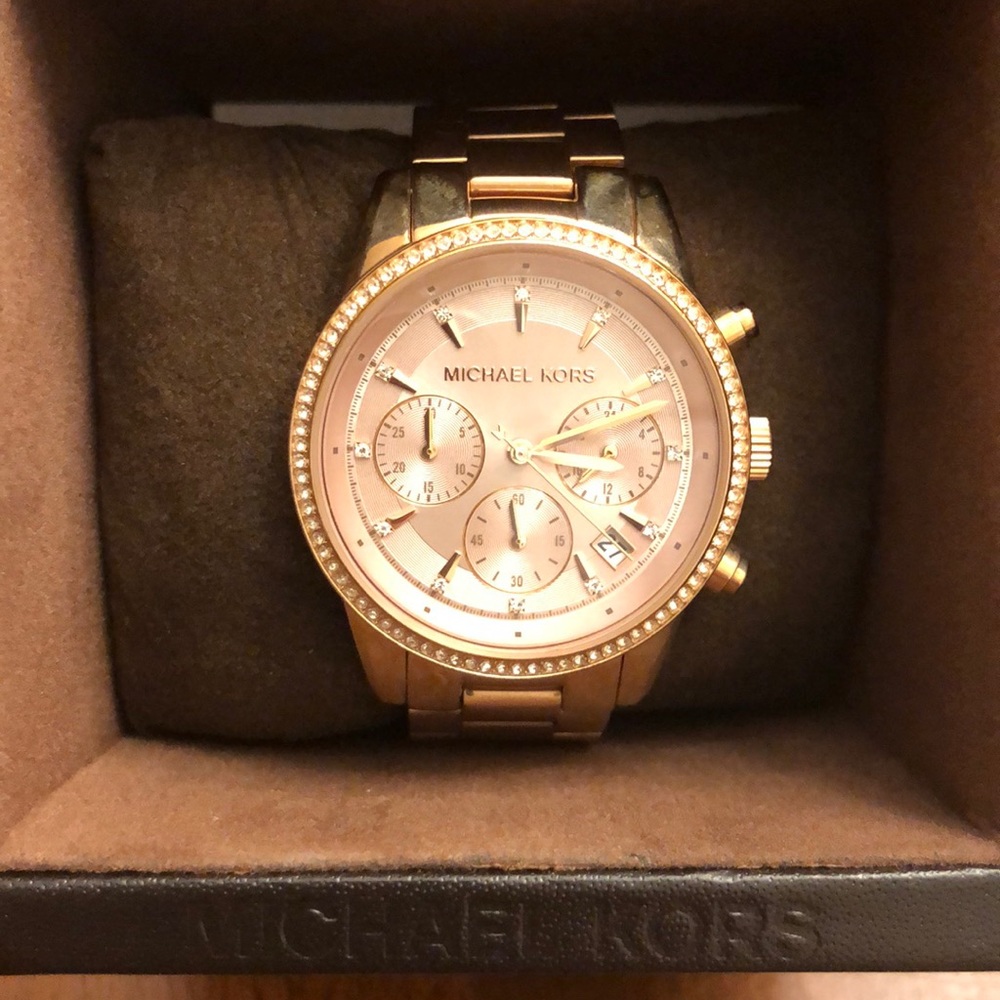 Michael Kors Ladies gold watch